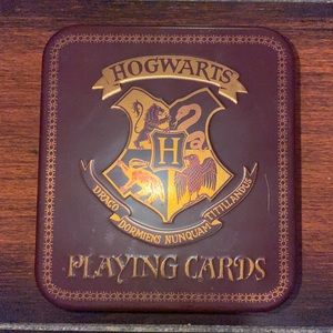 Harry Potter Hogwarts playing cards